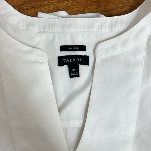 Talbots white tunic - Picture 4 of 4